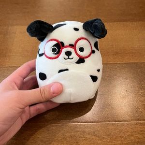 Squishmallow Mystery Capsule Dustin the Dalmatian with Glasses